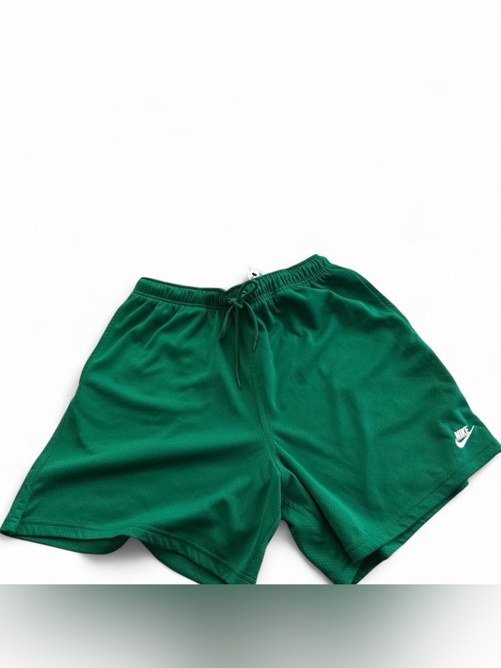 NikeGreen Athletic Drawstring Shorts
